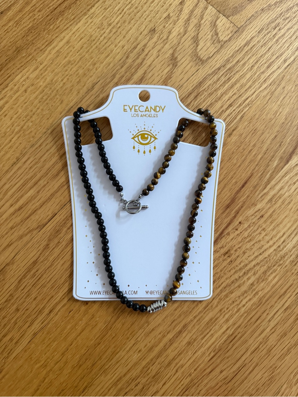 eyecandy los angeles beaded necklace